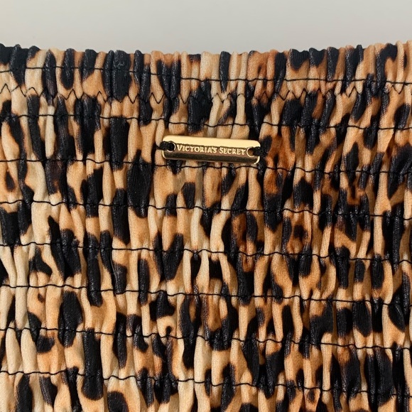 Victoria’s Secret Cheetah Ribbed Cheeky Bikini Bottoms Size XL Animal Print Swim - Picture 8 of 8